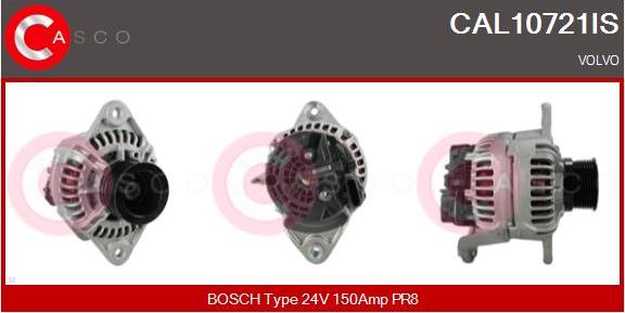 Casco CAL10721IS - Alternator autospares.lv