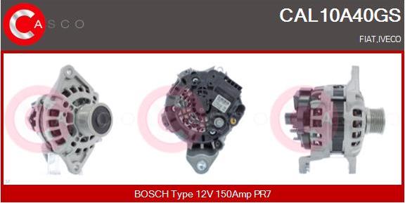 Casco CAL10A40GS - Alternator autospares.lv