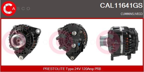 Casco CAL11641GS - Alternator autospares.lv