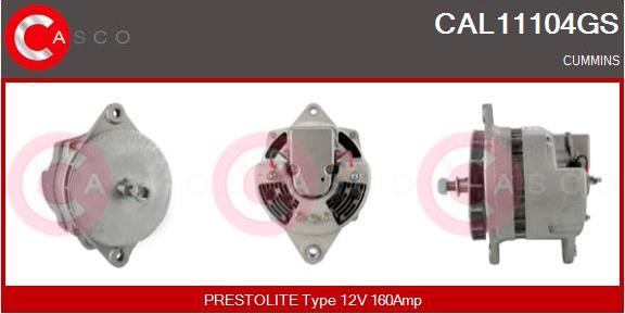 Casco CAL11104GS - Alternator autospares.lv