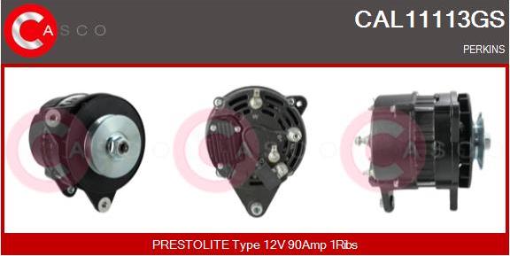 Casco CAL11113GS - Alternator autospares.lv