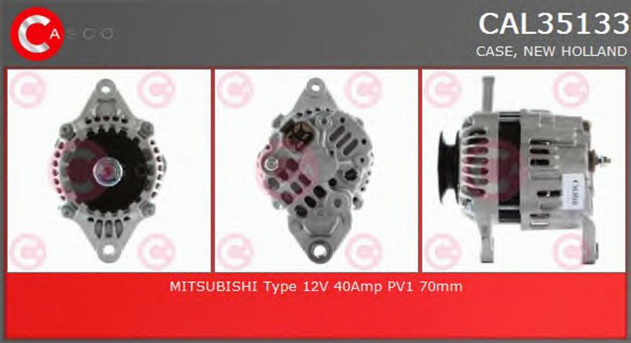 Casco CAL35133 - Alternator autospares.lv