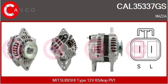 Casco CAL35337GS - Alternator autospares.lv