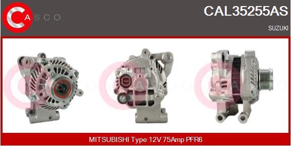 Casco CAL35255AS - Alternator autospares.lv