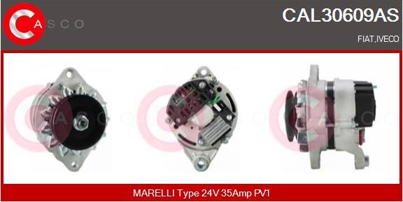 Casco CAL30609AS - Alternator autospares.lv