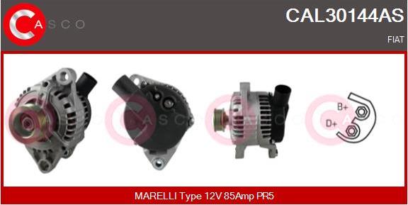 Casco CAL30144AS - Alternator autospares.lv