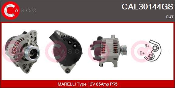 Casco CAL30144GS - Alternator autospares.lv