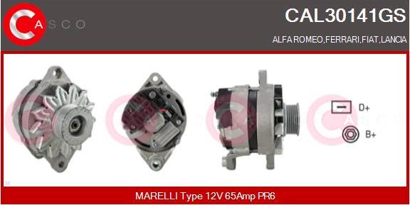 Casco CAL30141GS - Alternator autospares.lv