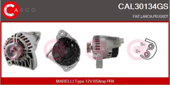 Casco CAL30134GS - Alternator autospares.lv