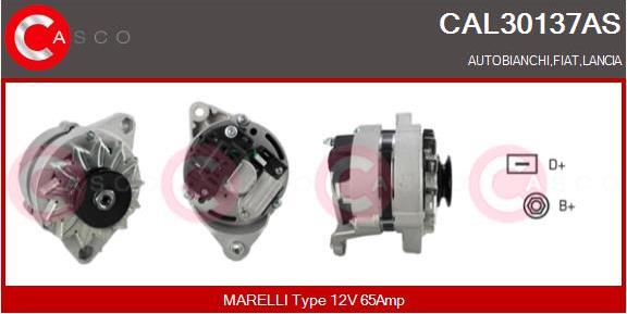 Casco CAL30137AS - Alternator autospares.lv