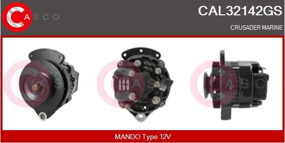 Casco CAL32142GS - Alternator autospares.lv