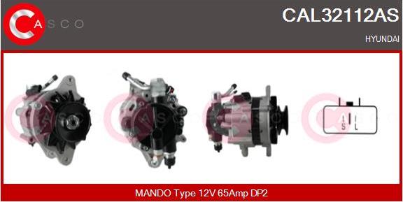 Casco CAL32112AS - Alternator autospares.lv