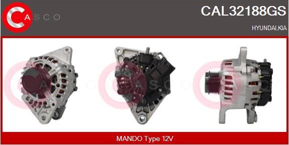 Casco CAL32188GS - Alternator autospares.lv