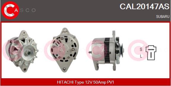 Casco CAL20147AS - Alternator autospares.lv