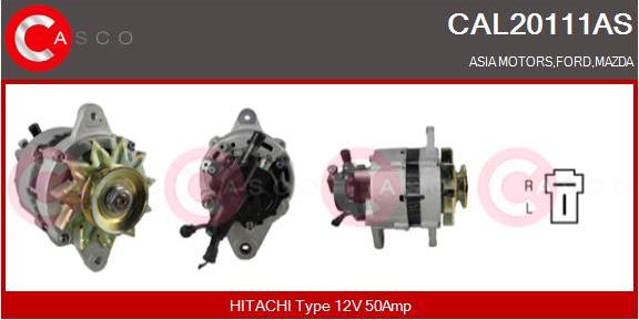 Casco CAL20111AS - Alternator autospares.lv