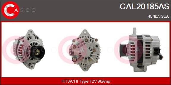 Casco CAL20185AS - Alternator autospares.lv