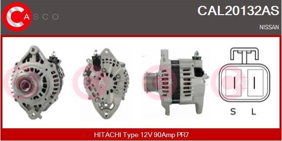 Casco CAL20132AS - Alternator autospares.lv