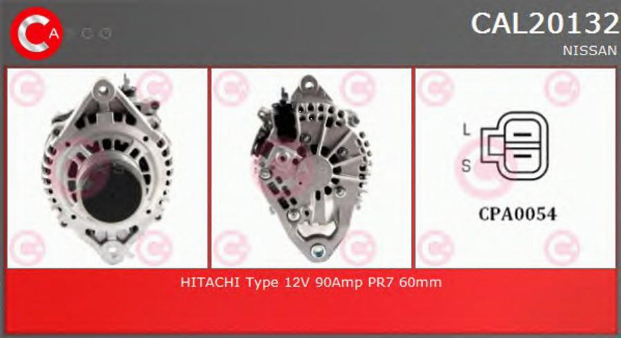 Casco CAL20132 - Alternator autospares.lv