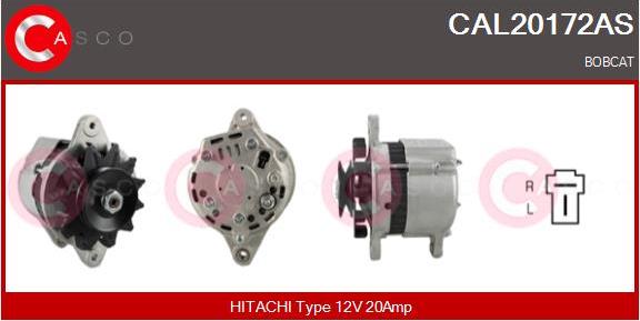 Casco CAL20172AS - Alternator autospares.lv