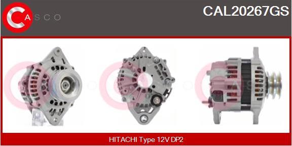 Casco CAL20267GS - Alternator autospares.lv