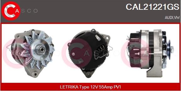 Casco CAL21221GS - Alternator autospares.lv