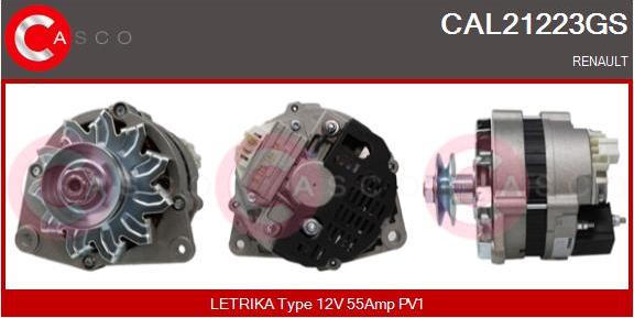 Casco CAL21223GS - Alternator autospares.lv