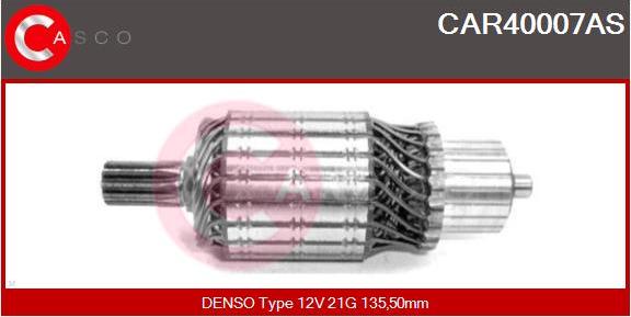 Casco CAR40007AS - Armature, starter autospares.lv