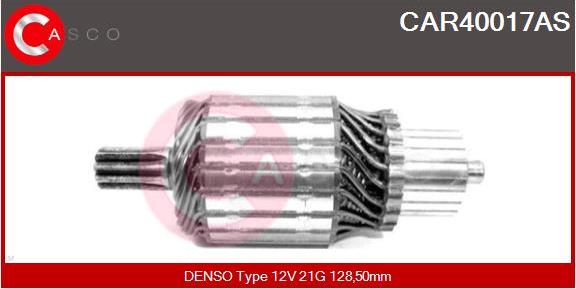 Casco CAR40017AS - Armature, starter autospares.lv