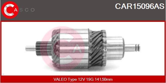 Casco CAR15096AS - Armature, starter autospares.lv