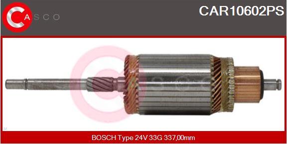 Casco CAR10602PS - Armature, starter autospares.lv