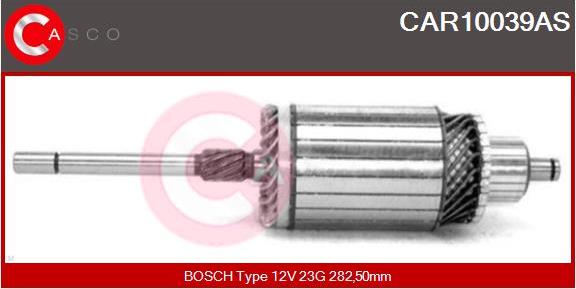 Casco CAR10039AS - Armature, starter autospares.lv