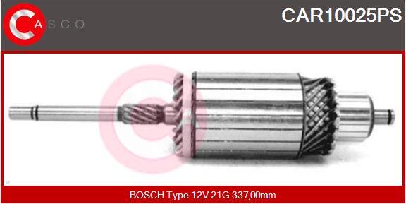 Casco CAR10025PS - Armature, starter autospares.lv