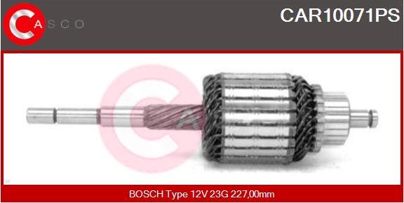 Casco CAR10071PS - Armature, starter autospares.lv