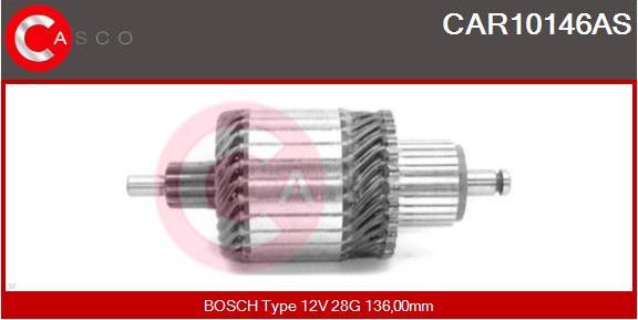 Casco CAR10146AS - Armature, starter autospares.lv