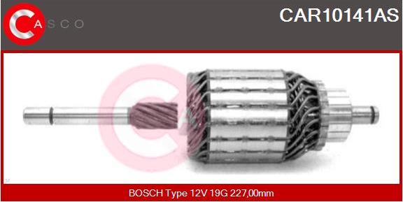 Casco CAR10141AS - Armature, starter autospares.lv