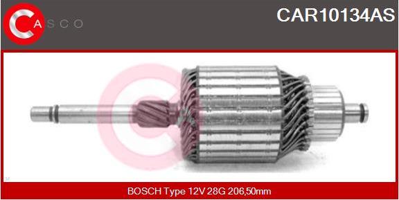 Casco CAR10134AS - Armature, starter autospares.lv