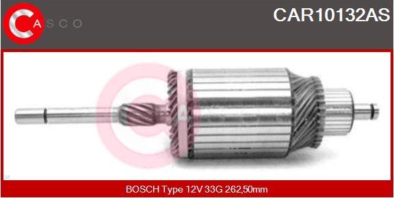 Casco CAR10132AS - Armature, starter autospares.lv