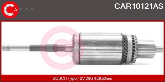 Casco CAR10121AS - Armature, starter autospares.lv