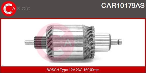 Casco CAR10179AS - Armature, starter autospares.lv