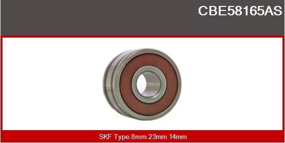 Casco CBE58165AS - Bearing autospares.lv