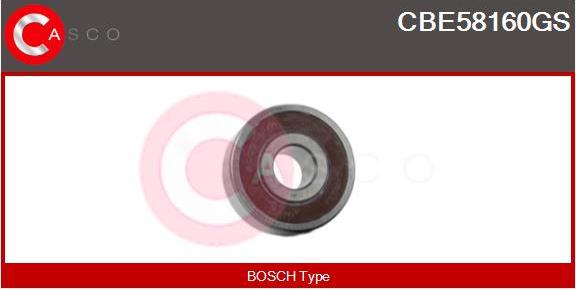 Casco CBE58160GS - Bearing autospares.lv