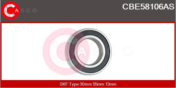 Casco CBE58106AS - Bearing autospares.lv