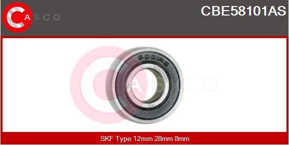 Casco CBE58101AS - Bearing autospares.lv