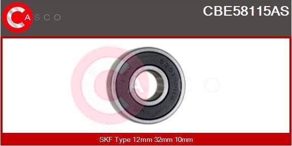 Casco CBE58115AS - Bearing autospares.lv