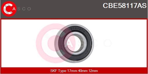 Casco CBE58117AS - Bearing autospares.lv