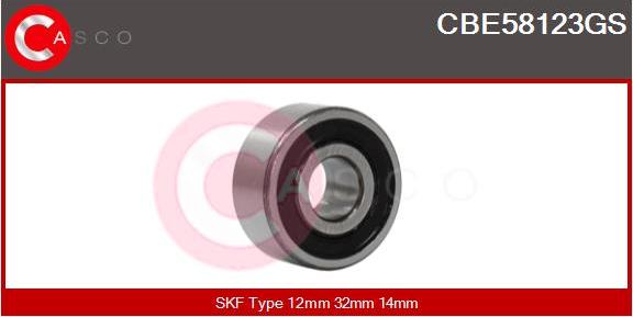 Casco CBE58123GS - Bearing autospares.lv