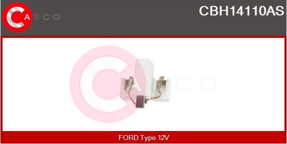 Casco CBH14110AS - Holder, carbon brushes autospares.lv