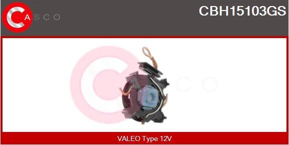 Casco CBH15103GS - Holder, carbon brushes autospares.lv