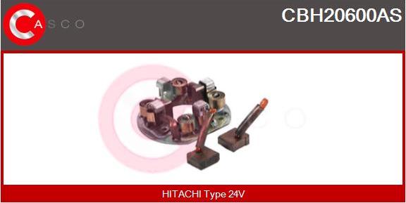 Casco CBH20600AS - Holder, carbon brushes autospares.lv