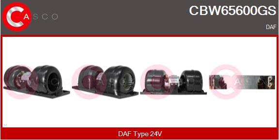 Casco CBW65600GS - Interior Blower autospares.lv